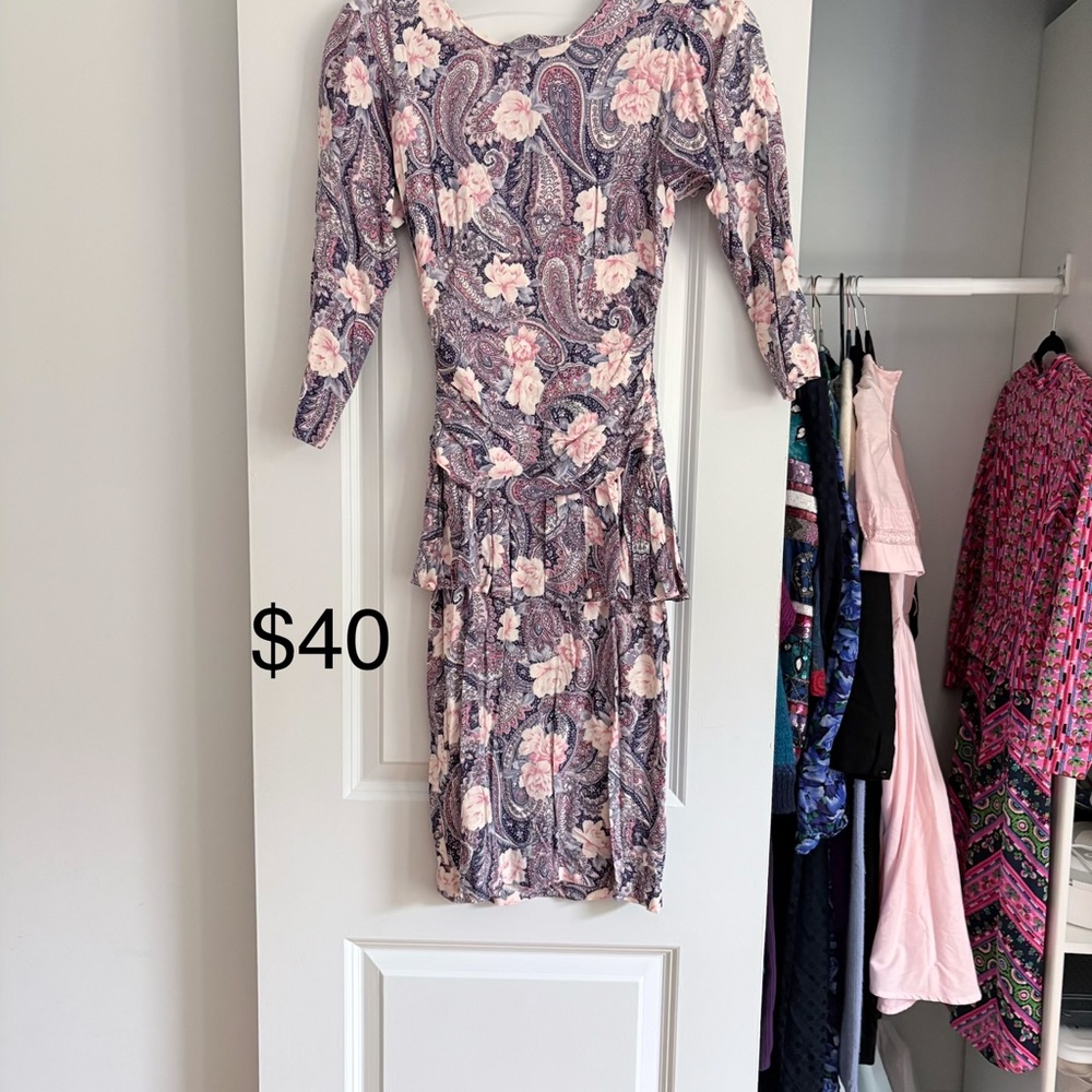Floral Paisley Women's Dress